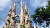 Die Sagrada Família in Barcelona