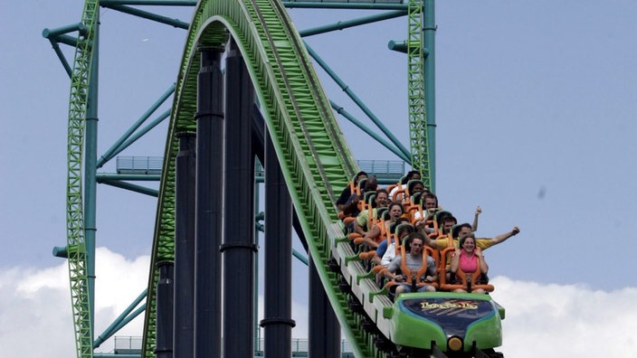 Achterbahn "Kingda Ka" bei New York