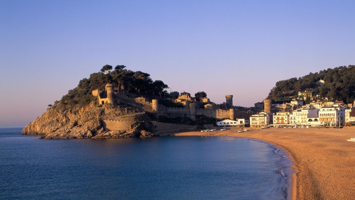 Strand von Tossa de Mar