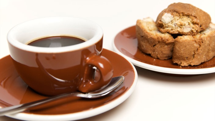 Espresso und Cantuccini