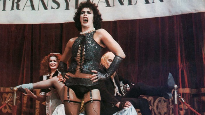 Tim Curry als Frank'n'Furter