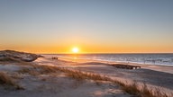 Norderney am Abend.